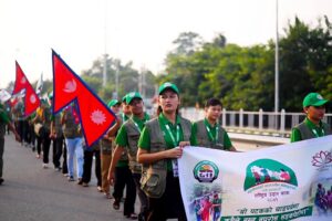 मेची महाकाली राष्ट्रिय उद्धार यात्राको पहिलो दिन झापाबाट १० जनाको उद्धार