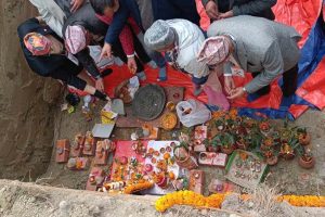 नेपाल उद्योग वाणिज्य महासंघ कोशी प्रदेशले गर्यो भवनको शिलान्यास