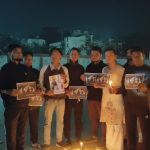 नेपाली विद्यार्थीलाई न्याय माग्दै जोगवनी नाकामा अखिल विराटनगरको श्रद्धाञ्जली सभा