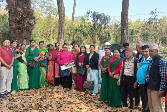 पथरीमा डढेलो नियन्त्रण सम्बन्धी सचेतनामुलक कार्यक्रम